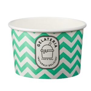 ΜΠΩΛ ΠΑΓΩΤΟΥ ΧΑΡΤΙΝΟ 8ΟΖ ZIG ZAG GREEN 50ΤΕΜ.
