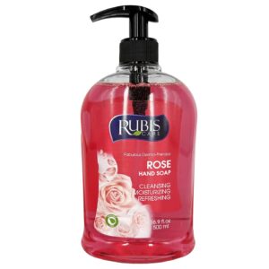 Υγρό Κρεμοσάπουνο Rubis Rose με Αντλία 500m